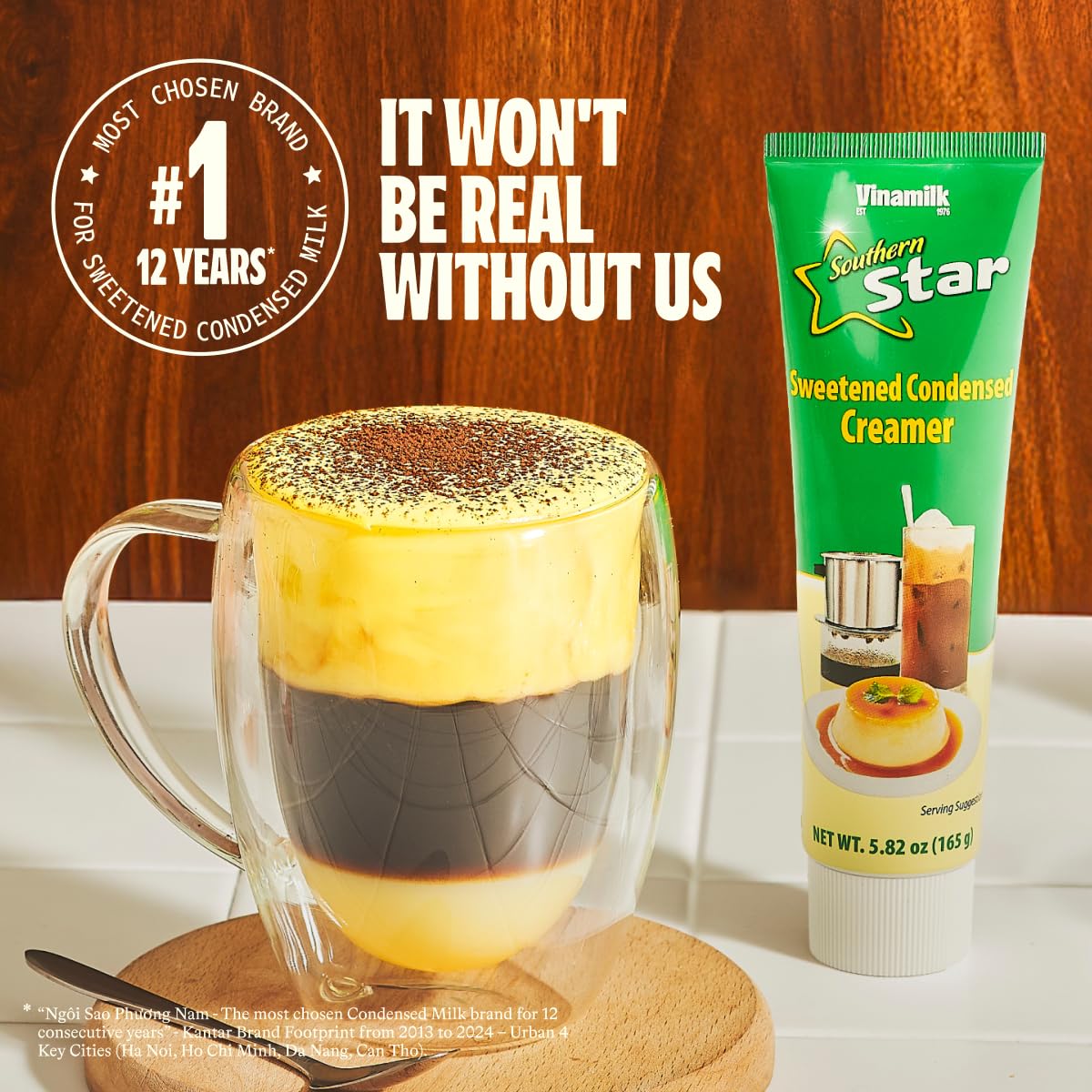 Vinamilk Condensed Creamer Tubes 16.93oz