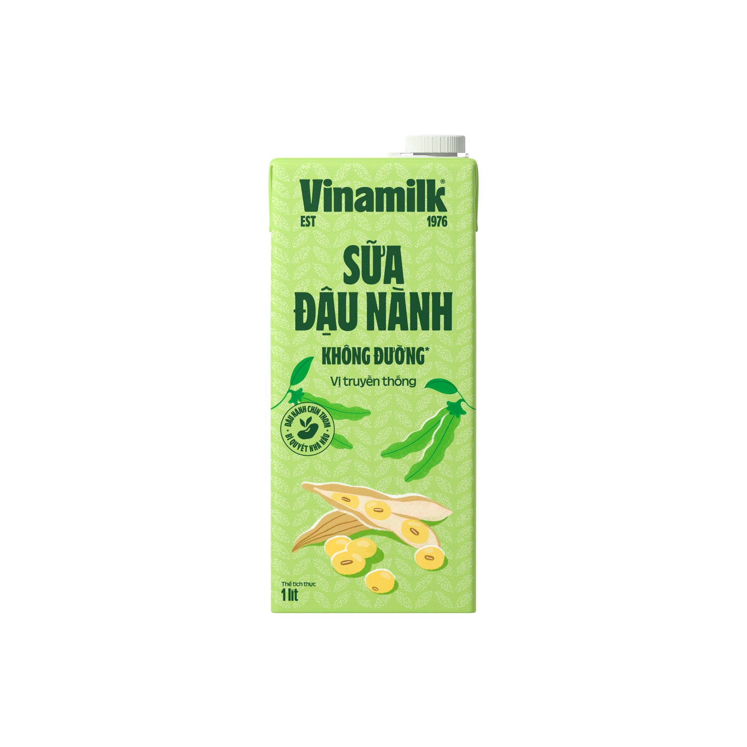 Vinamilk Soymilk with Fresh Milk Unsweetened - 33.8 fl oz