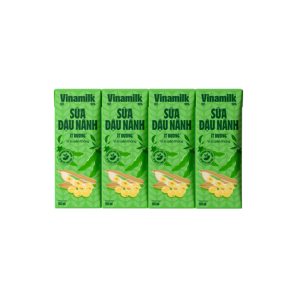 Vinamilk Soymilk with Fresh Milk Less Sugar -6.1 fl oz