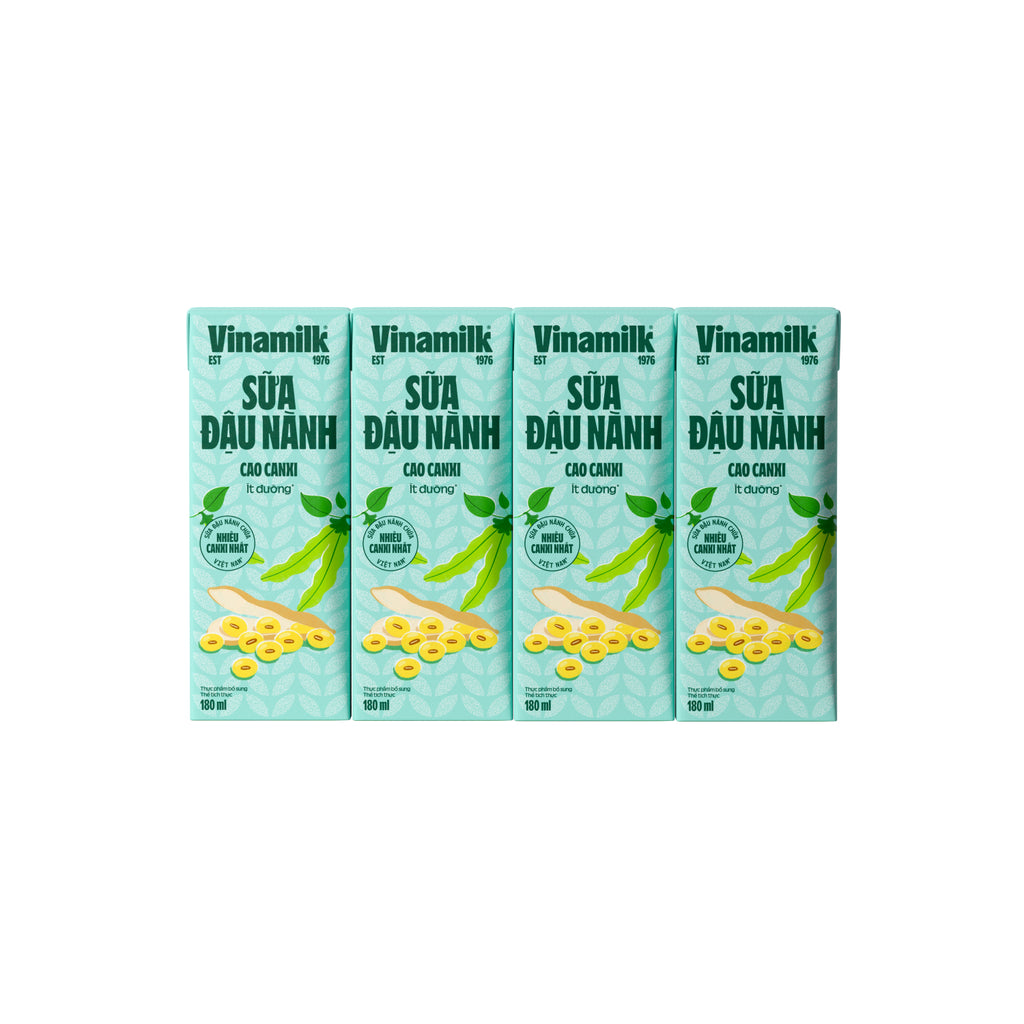 Vinamilk High-Calcium Soy Milk Less Sugar - 6.1 fl oz